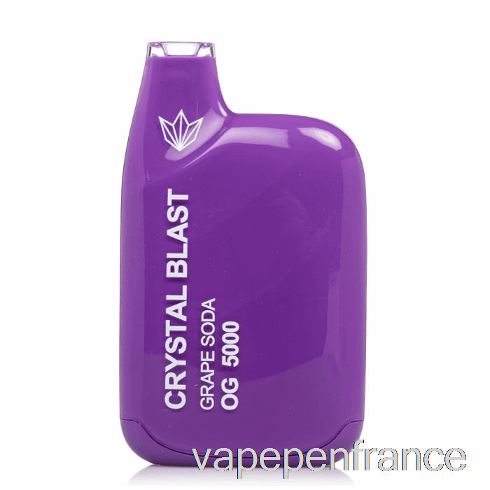 Stylo Vape Jetable Pour Soda Au Raisin Crystal Blast Og5000